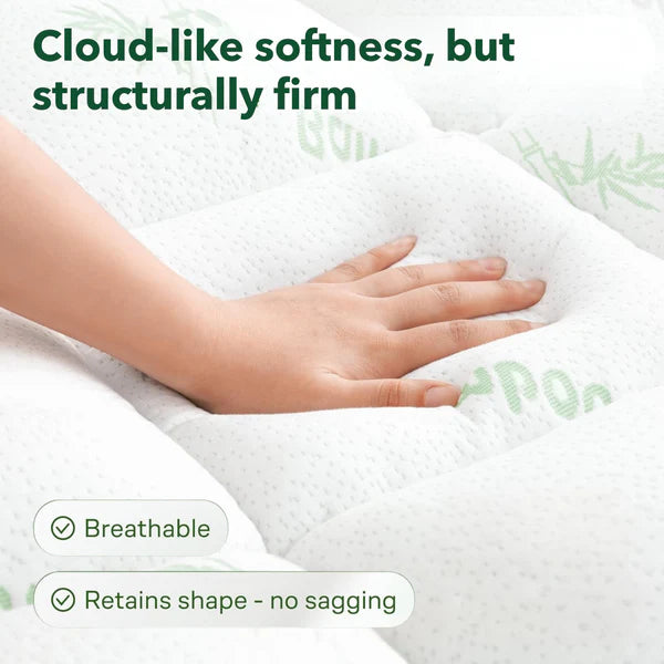 Temp-Regulating Bamboo Mattress Topper